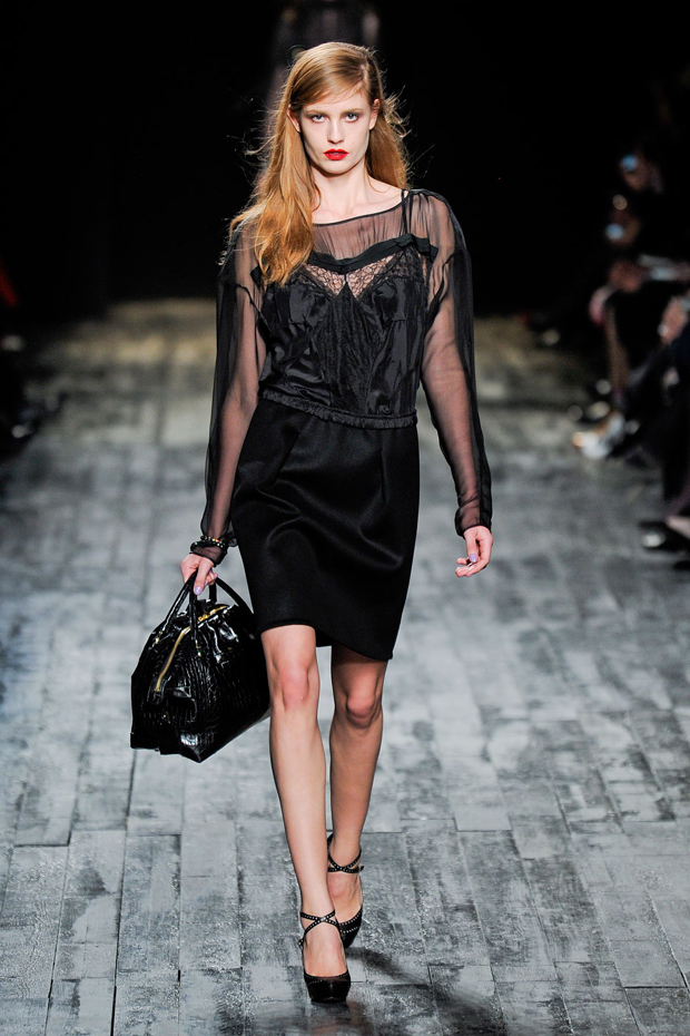Nina Ricci A/W 2012, nina ricci, peter copping, marie claire, marie claire uk, paris fashion week