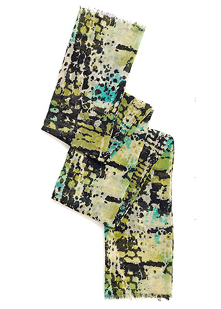 Whistles Oceanic scarf, &pound;55 - 60 Best Spring Accessories - Spring Accessories - Marie Claire - Marie Claire UK
