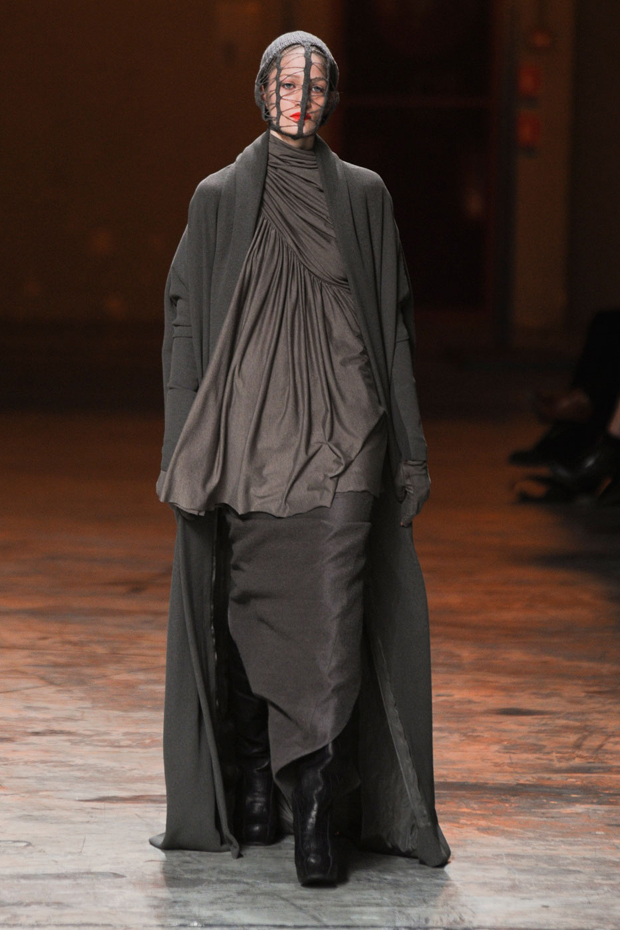 Rick Owens A/W 2012, rick owens, paris fashion week, marie claire, marie claire uk