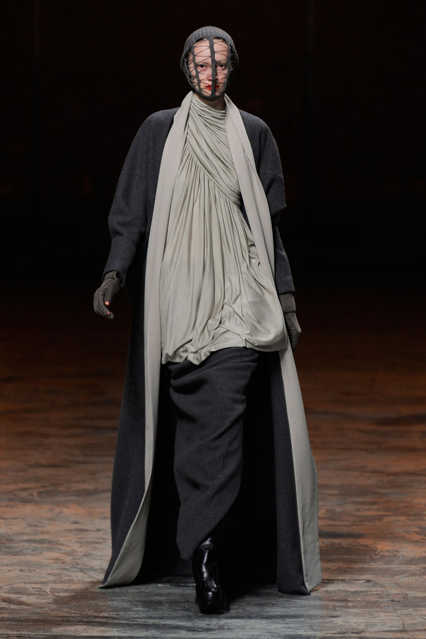 Rick Owens A/W 2012, rick owens, paris fashion week, marie claire, marie claire uk