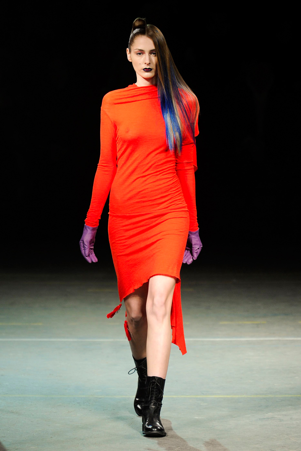 Yohji Yamamoto A/W 2012, yohji yamamoto, paris fashion week, marie claire, marie claire uk