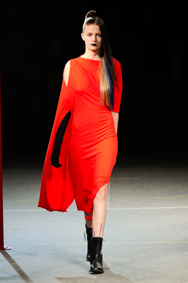 Yohji Yamamoto A/W 2012, yohji yamamoto, paris fashion week, marie claire, marie claire uk