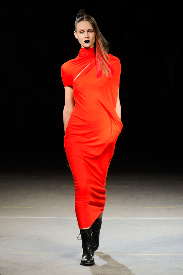 Yohji Yamamoto A/W 2012, yohji yamamoto, paris fashion week, marie claire, marie claire uk