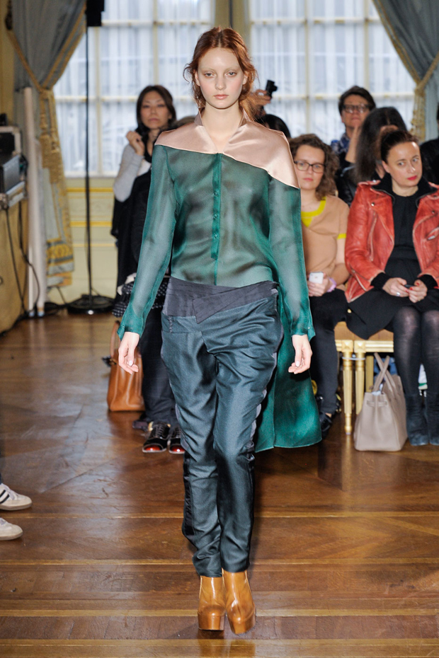 Anne Valerie Hash A/W 2012, anne valerie hash, paris fashion week, marie claire, marie claire uk