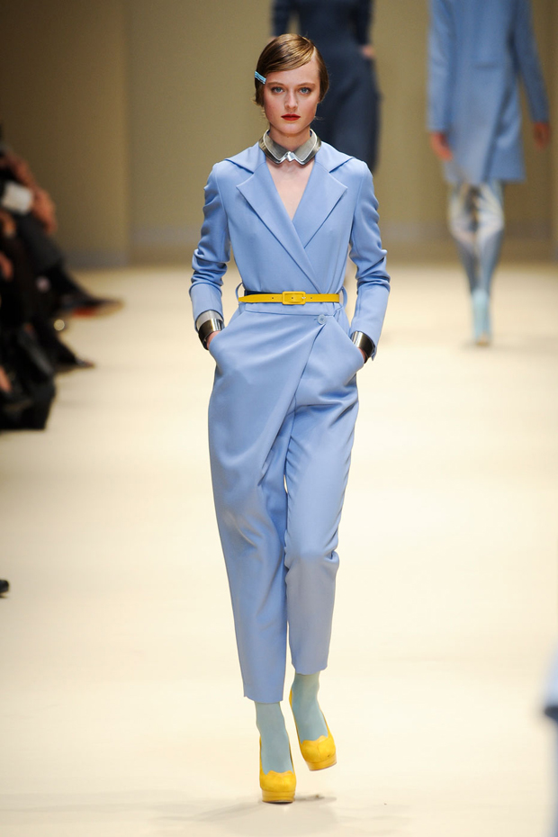 Cacharel A/W 2012, cacharel, paris fashion week, marie claire, marie claire uk