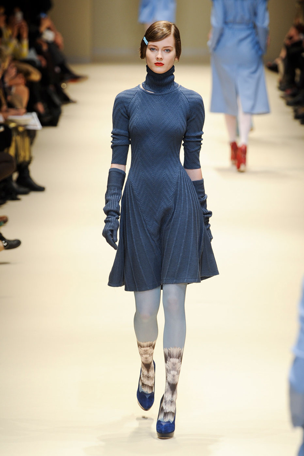 Cacharel A/W 2012, cacharel, paris fashion week, marie claire, marie claire uk