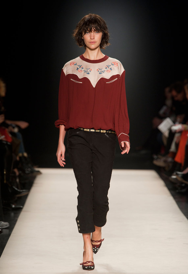 Isabel Marant A/W'12, Isabel Marant, Isabel Marant fashion, fashion, Isabel Marant Paris Fashion Week, Paris Fashion Week, Paris fashion, PFW, latest Paris fashion, latest fashion, designer, Isabel Marant catwalk, catwalk shows, catwalk