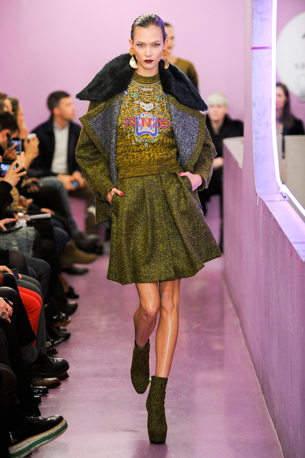 Kenzo A/W 2012, kenzo, humberto leon, carole lim, paris fashion week, marie claire, marie claire uk