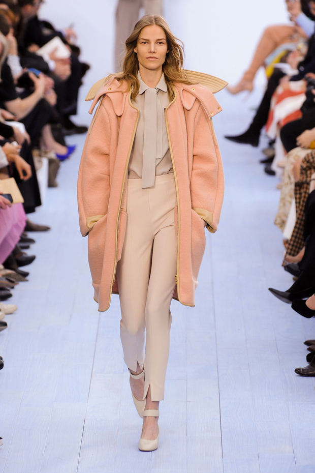 Chloe A/W 2012, chloe, claire waight keller, paris fashion week, marie claire, marie claire uk