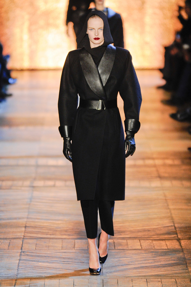 Yves Saint Laurent A/W 2012, ysl, yves saint laurent, stefano pilati, marie claire, marie claire uk, paris fashion week