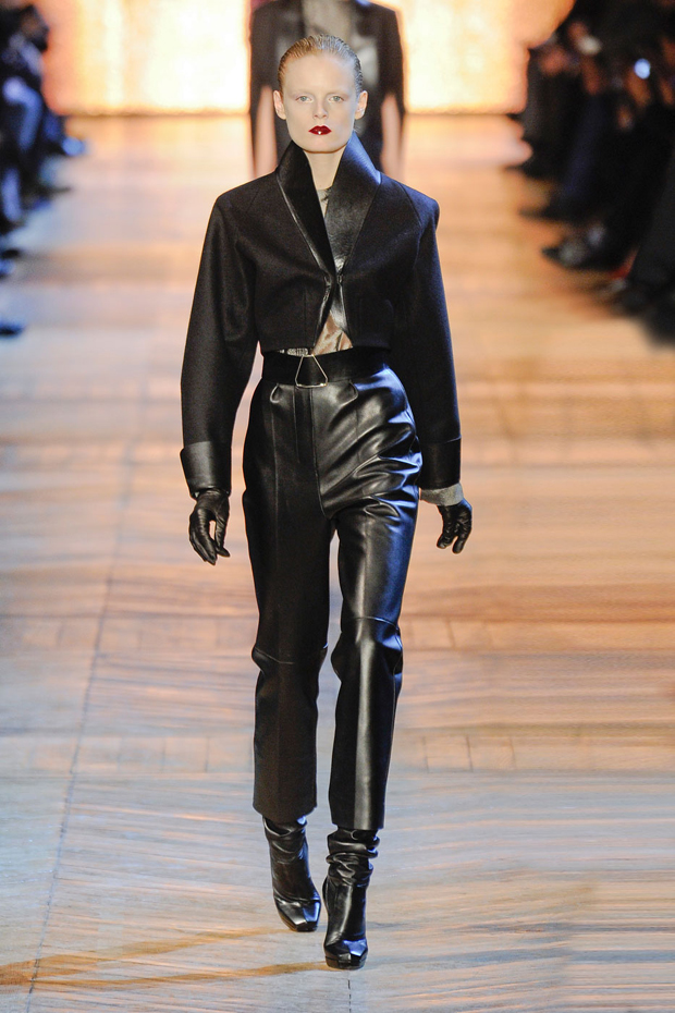 Yves Saint Laurent A/W 2012, ysl, yves saint laurent, stefano pilati, marie claire, marie claire uk, paris fashion week