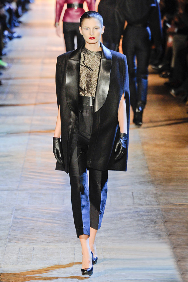Yves Saint Laurent A/W 2012, ysl, yves saint laurent, stefano pilati, marie claire, marie claire uk, paris fashion week