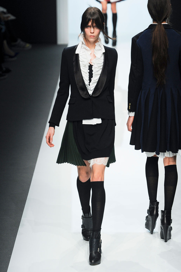 Sacai A/W 2012, sacai, paris fashion week, marie claire, marie claire uk