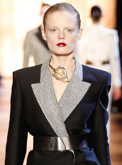 Yves Saint Laurent autumn winter 2012 - Paris Fashion Week - Marie Claire - Marie Claire UK