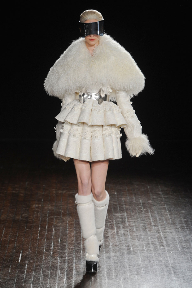 Alexander McQueen A/W 2012, alexander mcqueen, sarah burton, paris fashion week, marie claire, marie claire uk