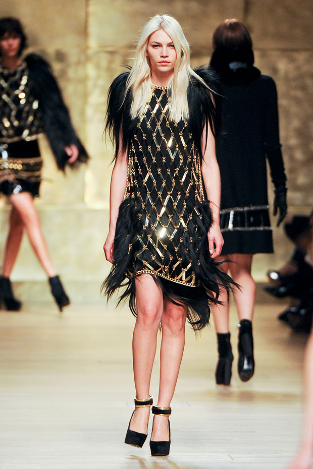 Paco Rabanne A/W 2012, paco rabanne, paris fashion week, marie claire, marie claire uk