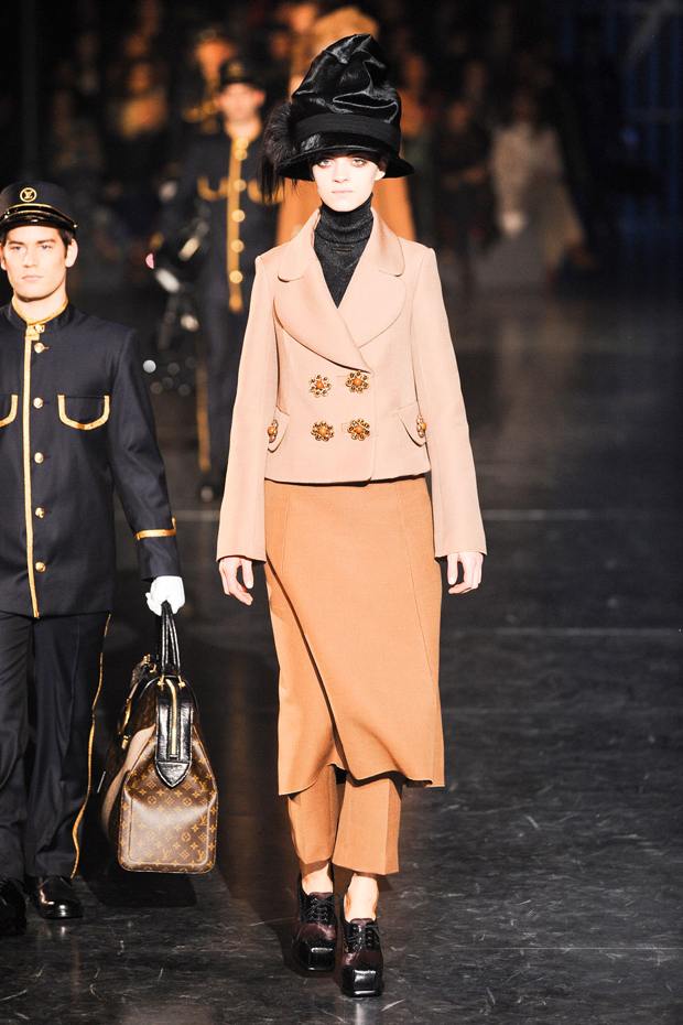 Louis Vuitton A/W 2012, louis vuitton, marc jacobs, paris fashion week, marie claire, marie claire uk