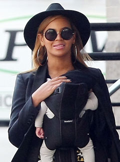 Beyonce and baby Blue Ivy - Marie Claire - Marie Claire UK