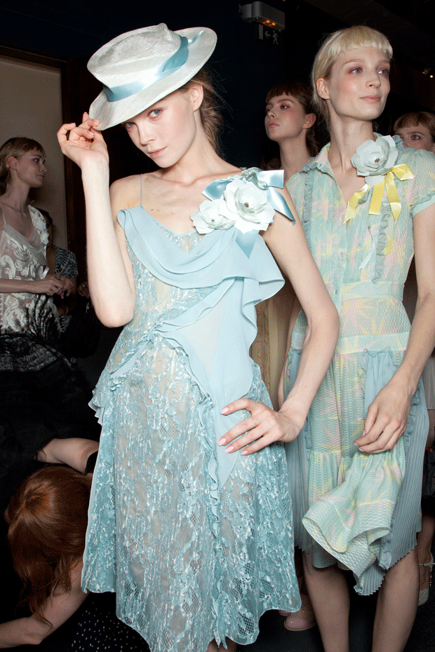 Sheer and Lace Spring Summer 2012
