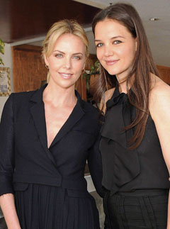 Katie Holmes and Charlize Theron - Marie Claire - Marie Claire UK