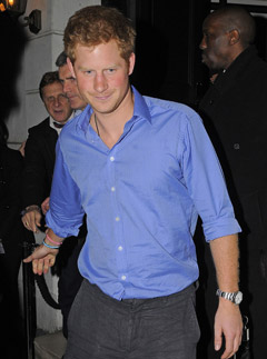 Prince Harry - Prince Harry parties with mystery blonde - Marie Claire - Marie Claire UK