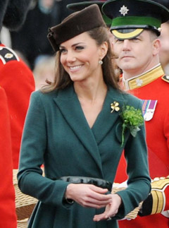 The Duchess of Cambridge - Kate Middleton - Duchess of Cambridge - PICS: Kate Middleton wows in Emilia Wickstead at St Patrick's Day Parade - St. Patrick's Day - Marie Claire - Marie Claire UK
