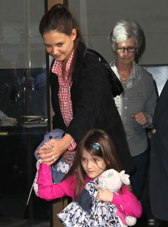 Katie Holmes and Suri Cruise - Marie Claire - Marie Claire UK