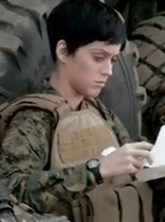Katy Perry - WATCH: Katy Perry goes to war in Part of Me video - Katy Perry Part of Me - Marie Claire - Marie Claire UK