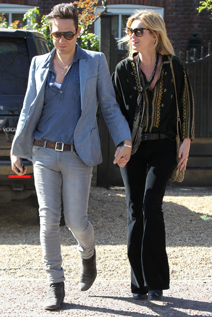 Kate Moss and Jamie Hince - Celebrity Photos - Marie Claire - Marie Claire UK