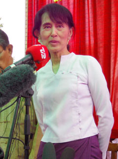 Aung San Suu Kyi - World News - Marie Claire - Marie Claire UK
