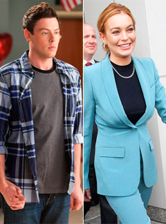 Lindsay Lohan - Lindsay Lohan Glee - Glee cast 'excited' about Lindsay Lohan cameo - Marie Claire - Marie Claire UK