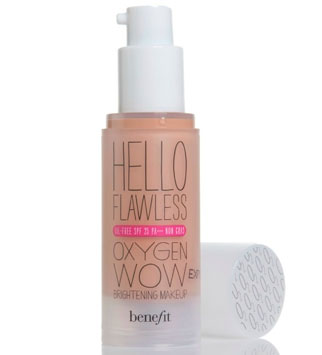 Benefit Hello Flawless Oxygen Wow Makeup, &pound;24.50 - best foundations for oily skin - make-up - beauty - marie claire