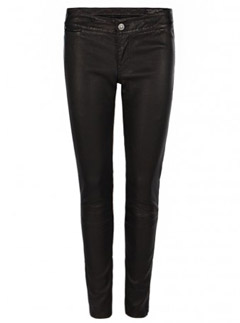 All Saints cropped leather skinny trousers - fashion buy of the day - shopping