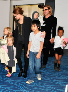 Angelina Jolie and Brad Pitt - Marie Claire -   Marie Claire UK