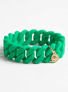 Marc by Marc Jacobs Rubber Turnlock Bracelet, Marc Jacobs, Marc by Marc Jacobs, Marc Jacobs fashion, Marc Jacobs style, Marc Jacobs jewellery, cool jewellery, fashion, style, latest trends, cool fashion, bracelet, Marc Jacobs jewellery, fashion buys