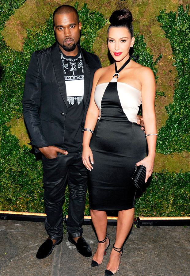 Kim Kardashian and Kanye West - Chanel Tribeca Dinner - Marie Claire - Marie Claire UK