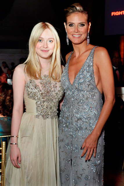 Heidi Klum & Dakota Fanning - Annual Gala Linked Against Blood Cancer - Marie Claire - Marie Claire UK