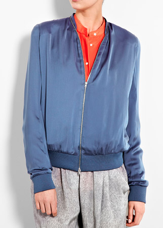 Acne bomber jacket, �240 - sport luxe - designer fashion - shopping - marie claire