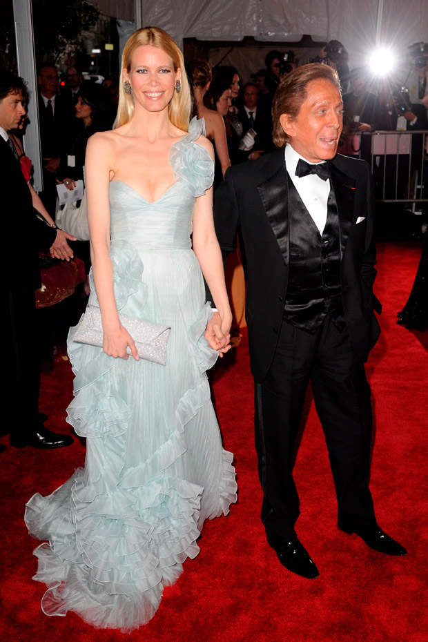 Claudia Schiffer at the Met Ball Claudia Schiffer at the Met Ball