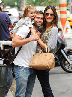 Alessandra Ambrosio, Jamie Mazur and daughter Anja