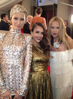 Behind the scenes at the Met Ball 2012
