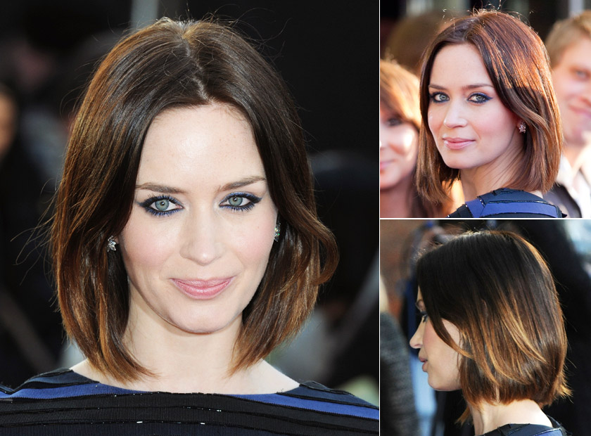 Emily Blunt with short hair Emily Blunt with short hair