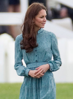 Kate Middleton at the Audi Polo Challenge 2012