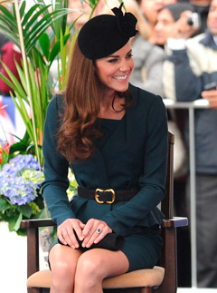 Kate Middleton to join the Queen on royal barge