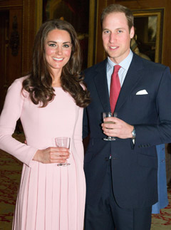 Kate Middleton pretty in pink Emilia Wickstead at Queen's Jubilee lunch