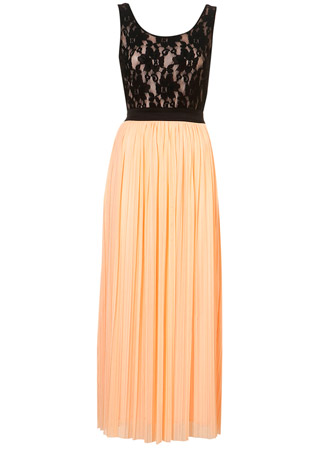Topshop lace top maxi dress, £44