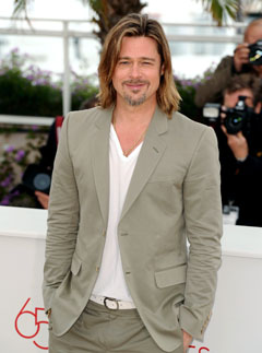Brad Pitt in Cannes