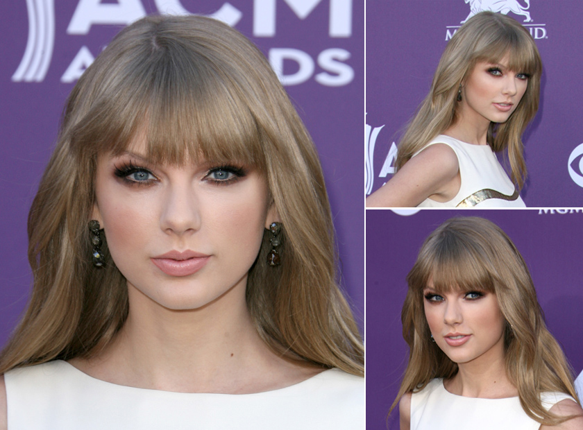 Taylor Swift- Best celebrity fringes - fringe hairstyles Taylor Swift- Best celebrity fringes - fringe hairstyles