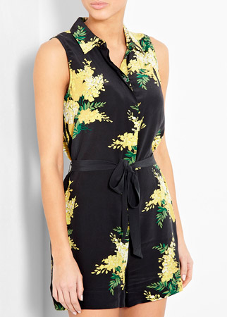 Equipment floral print playsuit, &pound;290