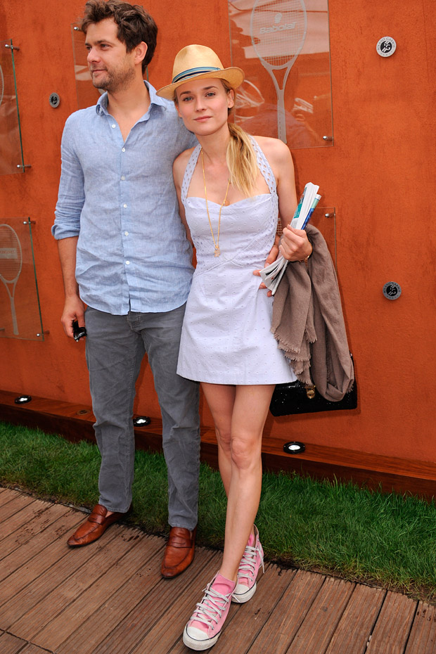 Diane Kruger at the French Open 2012